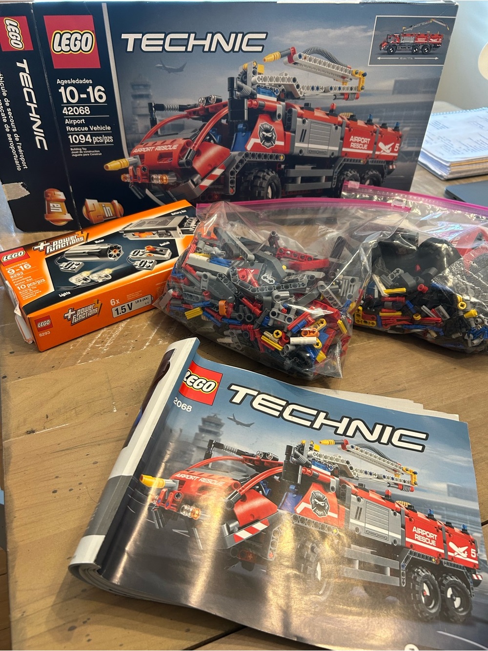 Lego “retired” airport rescue vehicle 42068